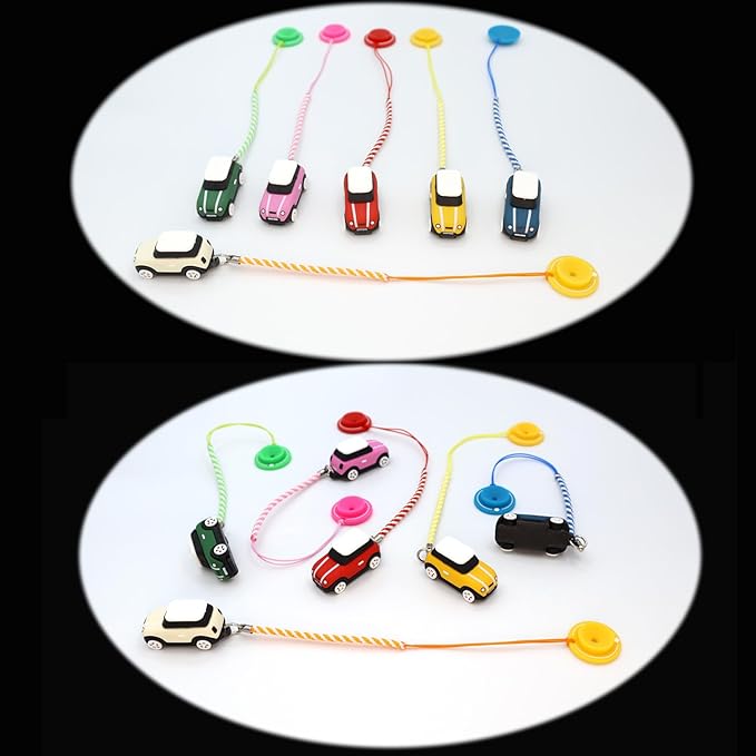 3D OM Golf Tees Hanger, Mini Silicone with Guide Ring, Stylish Cute Adorable(Blue)