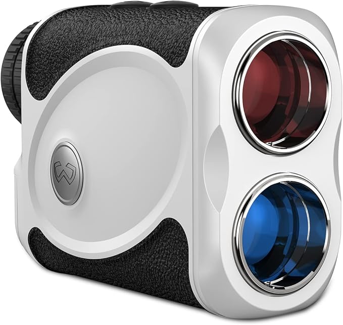 WOSPORTS Golf Rangefinder, 800/1200 Yards Laser Range Finder, High Precision Flag Lock with Pulse Vibration, Tournament Legal Rangefinder for Golfing and Hunting, Battery Included