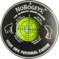 NoBogeys Precision Aluminum Green Reader - with Magnetic Back - Pocket Size, Accurate Putting Aid for Golf - Heavy Duty Metal Ball Marker