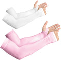 YESLIFE UV Sun Protection Arm Sleeves for Men & Women, UPF 50 Cooling Sports Sleeve