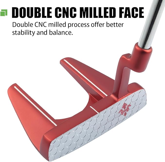 MAZEL Tour GS Men's Golf Putter,Right Handed,Golf Head Cover Included