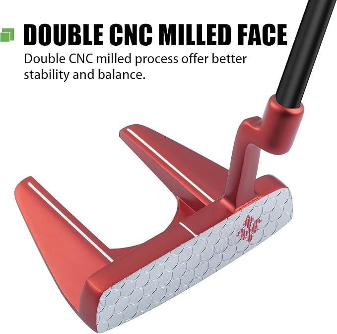 MAZEL Tour GS Men's Golf Putter,Right Handed,Golf Head Cover Included