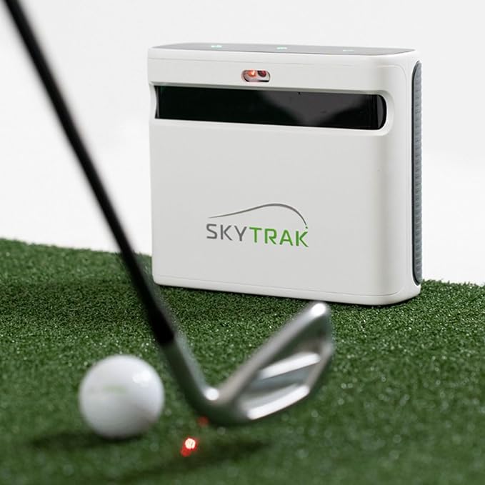 SkyTrak ST+ Golf Simulator – Standard Studio Package | Home Golf Simulator with Launch Monitor, Enclosure, Screen, Hitting Mat & Short-Throw Projector