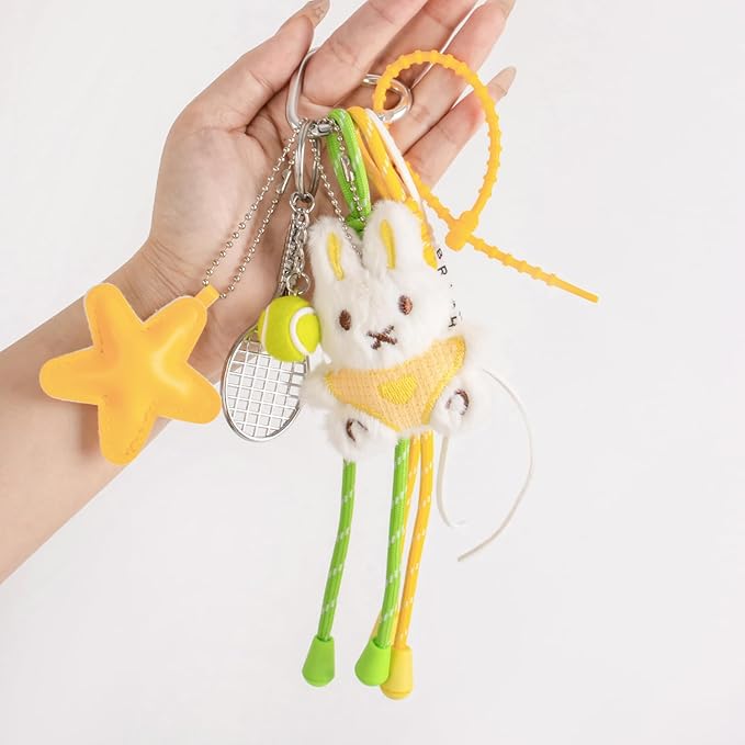 Georgie Porgy Bag Charms Keychains Handbag Accessories for Women Purse Backpack Sports Bag Pendant Cute Unique Gift for Girls