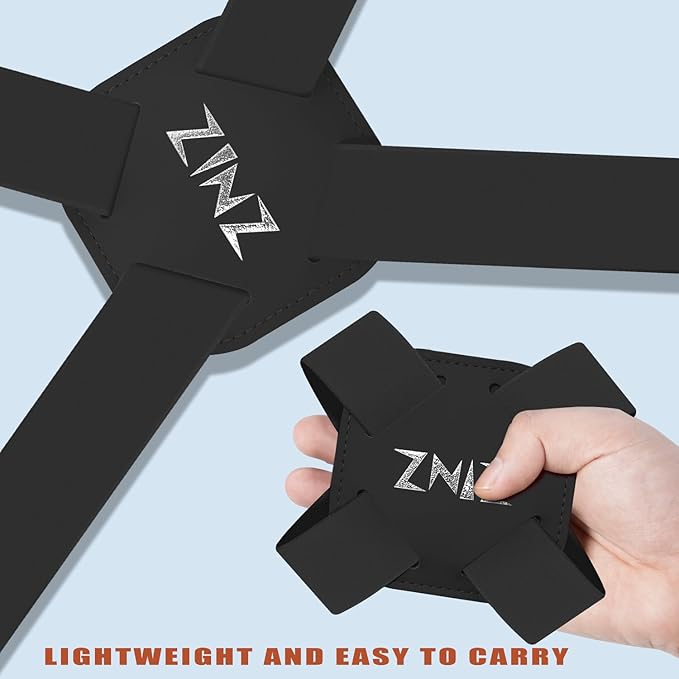ZINZ Luggage Strap, High Elastic Suitcase Belt Adjustable Bag Bungees for Easier Travel，Black