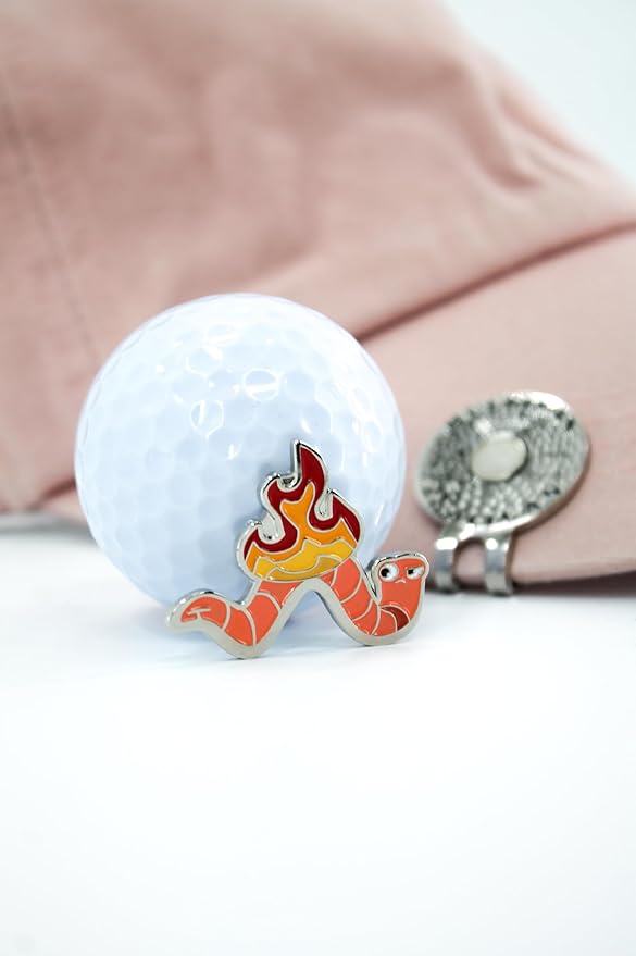 Funny Golf Ball Marker + Premium Magnetic Hat Clip | Unique Gift for Men & Women Golfers | Hilarious Golf Accessory for Any Golfer | NEW Designs!