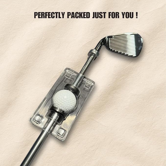 XactSwing Golf Swing Trainer with Double Slide Technology, All-in-One Design for Men, Women, Youth, and Teen Golfers to Enhance Timing, Club Control, and Swing Mechanics