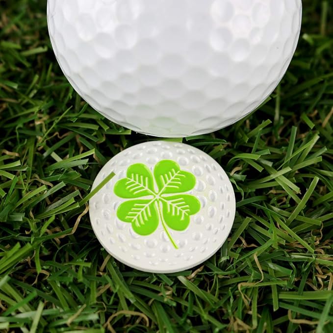 Myartte Creative Golf Ball Marker Soft Enamel Golf Markers 24.4MM Assorted 5 Pcs