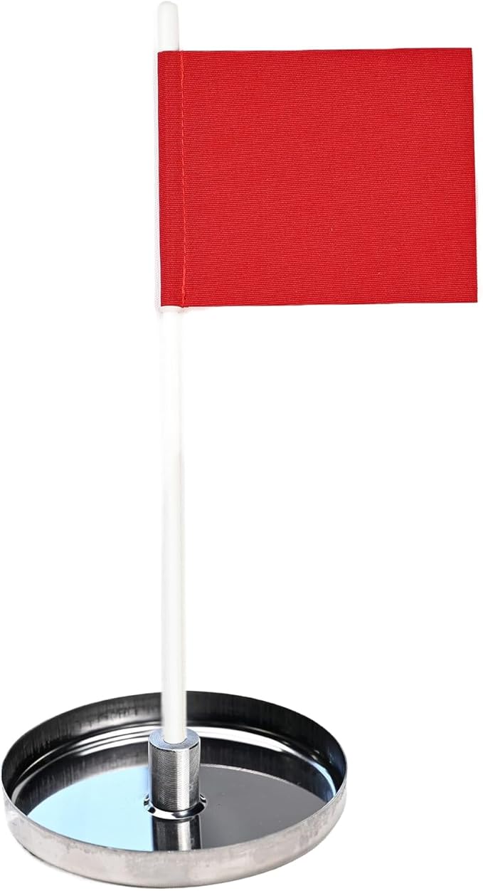 Golf Flag Set – Flags and Hole Cups, Green Cups with Portable Flagsticks | Ideal for Putting and Chipping Practice On Courses Or Backyard Driving Range for Skill Improvement Fun Activities