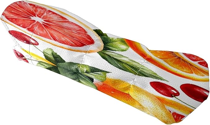 Funny Butterfly Colorful Golf Head Covers for Driver, Fairway, Hybrid & 3 Wood Premium PU Leather with Soft Velvet Lining Waterproof & Scratch-Resistant Unique Golf Gift for Men & Women