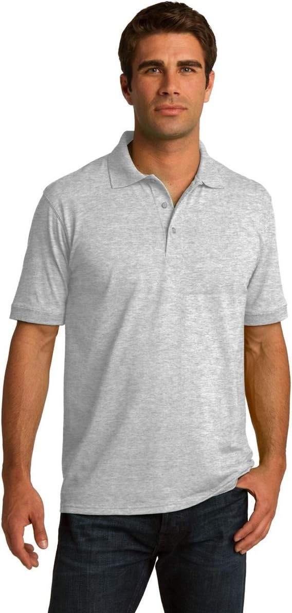 Clothe Co. Men's Big and Tall Polo Shirt, Men's Tall Polo Short Sleeve Performance Cotton Blend