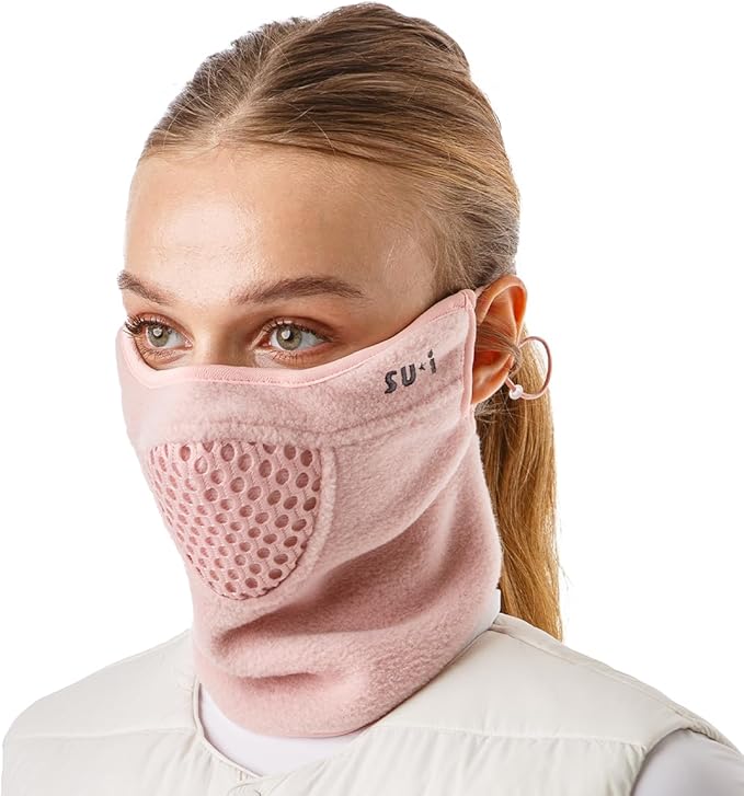 KOREA W-Series W2 Thermal Sports Face Mask with Nose Wire for Winter | Golf, Running, Skiing & Outdoor Activities