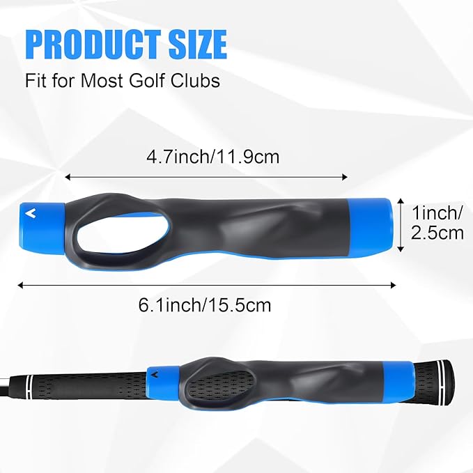 Golf Grip Trainer, Grip Trainer Golf to Help Train Correct Hand Position, Golf Training Aid, Golf Club Grips, Golf Grip Kit
