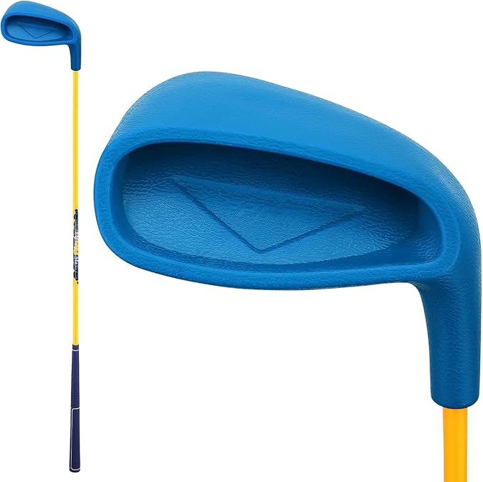 HOTWIND Backyard Golf Game Clubs 2 Pack with 5”x 3.5” Oversize Heads and 36” Lightweight Carbon Shaft for Adults Play Outdoor Golf Yard Game in Grass Parks and Yards Hit Plastic and Foam Balls