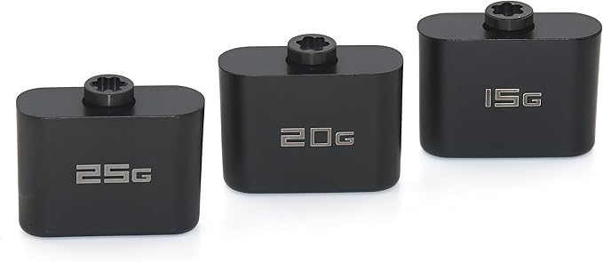 Golf Weight Compatible with Odyssey 22 Toulon and 25 S2S TRI-HOT Putter Head 5/10/15/20/25g