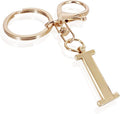 LAXPICOL Gold Letter A-Z Keychain for Women Bag Charms Purse Charms For Handbags Metal Alphabet Initial Letter Keychain