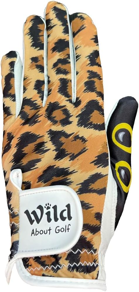Giggle Golf Women's Golf Glove - Adjustable Strap, Left Hand Gloves for Women