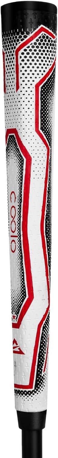 COOLO Low Torque Golf Putter, Provide Greater Stability and Less Face Twisting, Blade/Mallet/Heavy/Center Shafted/Counter Balanced Putter, Oversized Grip, Right & Left
