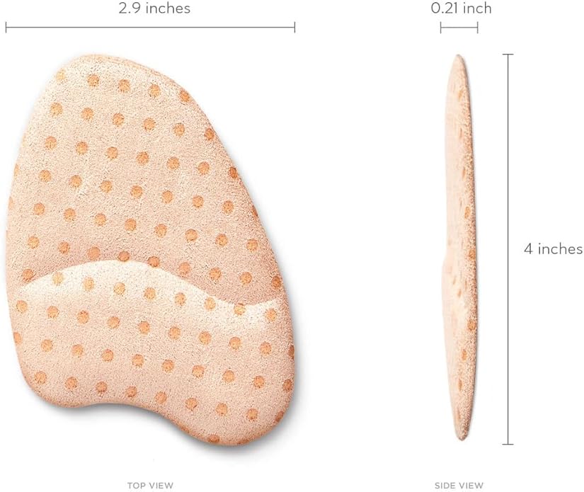 Anti-Sliding Pads Open Toe | Maximum Cushioning and Reduce Foot Slip | 1 Pair