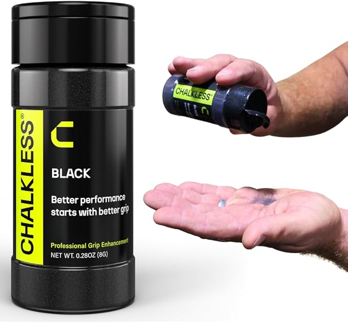 Chalkless Grip Enhancer, Less Mess Non Toxic Replacement for Liquid Chalk, Grip Solution for Weightlifting, Gaming, Tennis, Golf, Engineered to Improve Grip for Longer