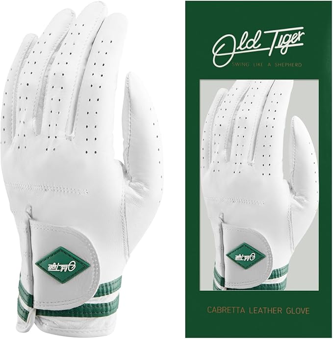 Men's Golf Glove Left Hand All Weather Grip AAA Cabretta Leather Soft Glove for Premium Performance