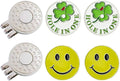 Golf Ball Markers with Hat Clips Value Sets for Men Women Golfer, Removable Attaches Easily to Golf Cap Premium Gifts