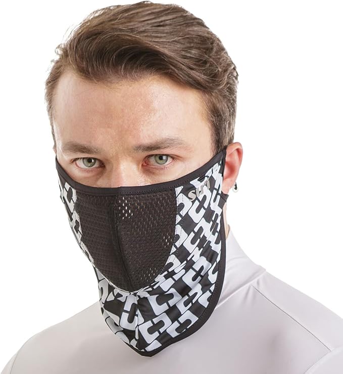 KOREA (Type V) UV Sun Protection Balaclava Half Face Mask - For Golf, Hiking, Running, Cycling & Outdoor Sports
