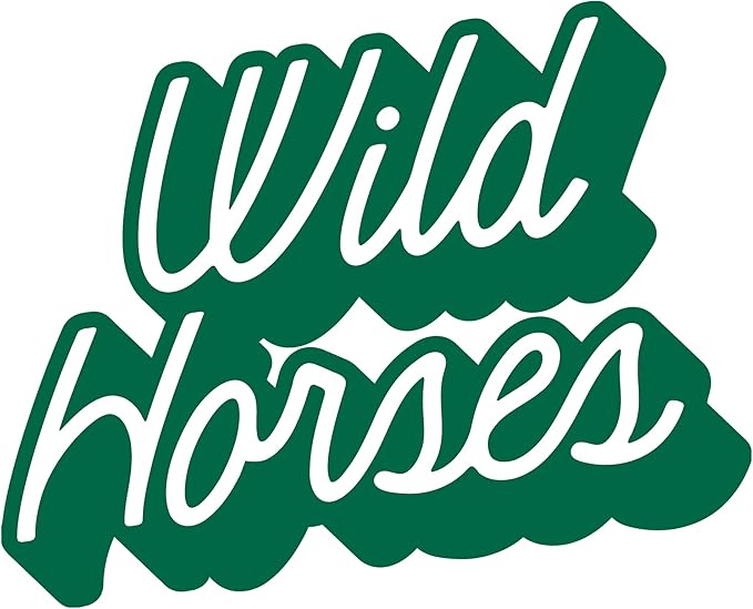 Wild Horses California Golf Ball Marker - Magnetic Gold Metal with Embossed Logo - 1.25" Location Outline Design for Hat Clip or Pocket - Great Golf Gift