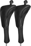 FINGER TEN Golf Club Head Covers for Hybrids Long Headcover Interchangeable Accessories for Ultimate Club Protection