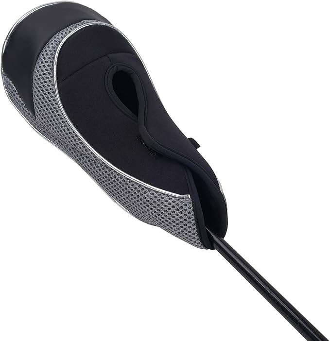 Andux Golf Club Driver Wood Head Covers with Hook & Loop Set of 3