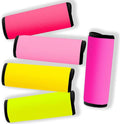 Neoprene Luggage Handle Wraps for Traveling Bright Color Luggage Identifiers|Handle Wraps|Handle Covers