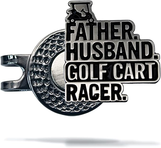 Funny Golf Ball Marker + Premium Magnetic Hat Clip | Unique Gift for Men & Women Golfers | Hilarious Golf Accessory for Any Golfer | NEW Designs!