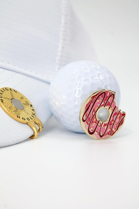 Funny Golf Ball Marker + Premium Magnetic Hat Clip | Unique Gift for Men & Women Golfers | Hilarious Golf Accessory for Any Golfer | NEW Designs!