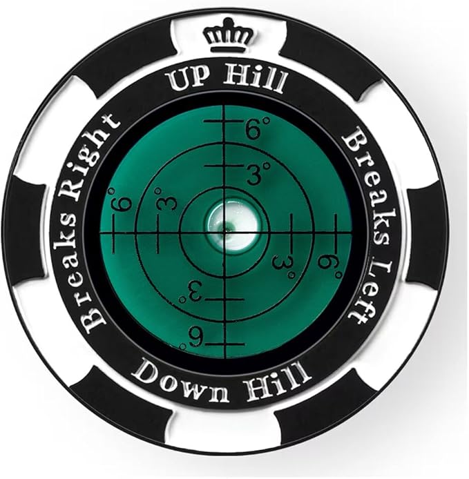 SlopeMaster ProGreen Reader - Golf Ball Marker with High Precision Green Reading Aid Golf Accessories for Men Women