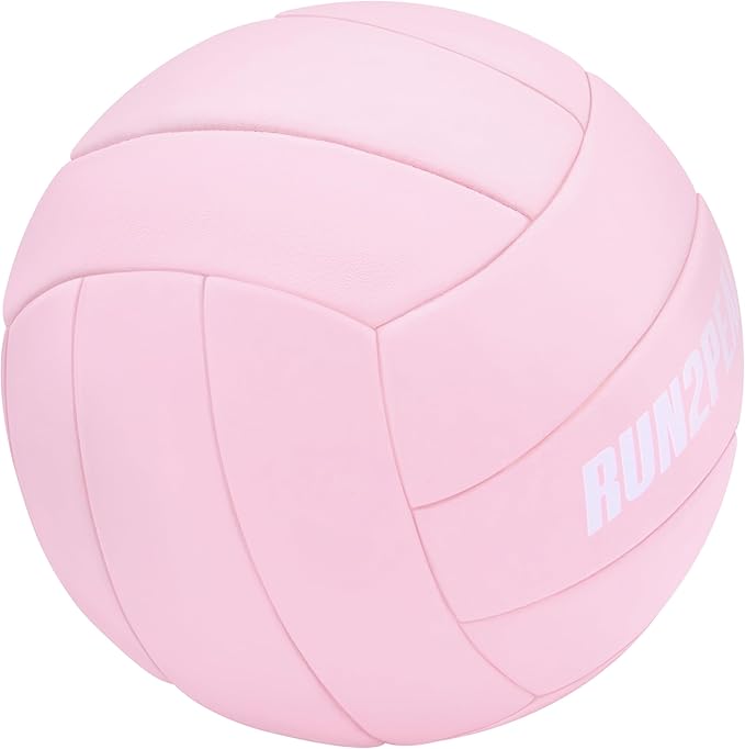 Soft Touch Volleyball Ball Gifts for Teen Girls Kids Youth Team Beginners Durable Volleyballs for Outdoor Indoor Beach Pool Water Play Official Size 5 Training Practice Volley Ball