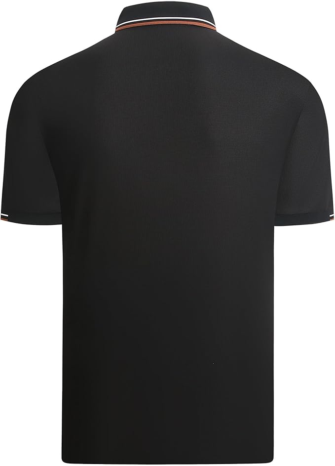 Alex Vando Mens Golf Shirt Moisture Wicking Performance & Polished Style Polo Shirts for Men
