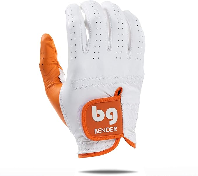 BG Bender - Womens Golf Glove, Durable Leather Golf Gloves, Unique Golf Gloves