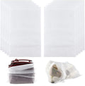 Non-woven Fabric Storage Bags 10Pcs Travel Shoe Bags Dust Cover Pouch Portable Drawstring Home Packing Bags (Small)