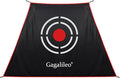 Gagalileo Golf Target Cloth: Protective Net Portable Easy Setup with S-Hooks & Ropes Indoor Outdoor Practice All Golfers Training Accuracy for Backyard Garage