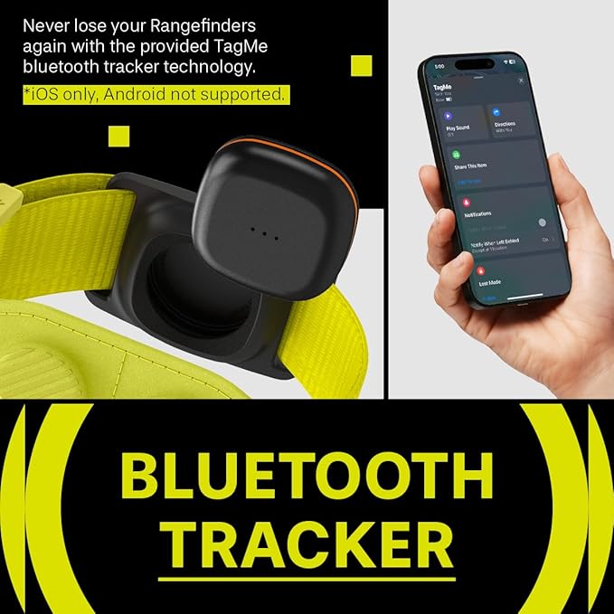 Spigen MAG-iT Magnetic Golf Rangefinder Strap Designed for AirTag/TagMe Tracker and GPS for Golf Cart