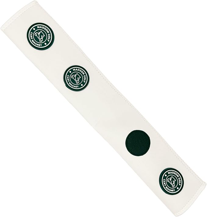 Magnetic Golf Cart Sleeve Utility Strap - Securely Attach Lightweight Golf Accessories to Your Cart with Powerful Magnets and Durable Design