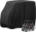 Golf Cart Cover,Waterproof Universal 2/4/6 Passenger Golf Cart Covers, Golf Cart Accessories for Outdoor Storage Protective