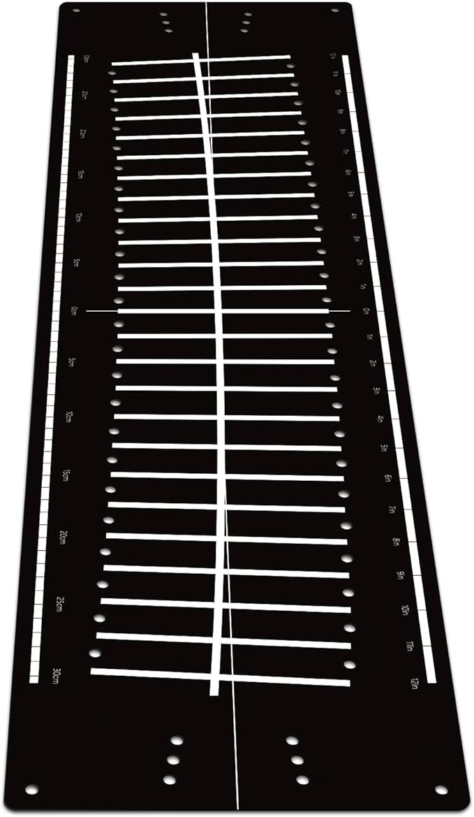Golf Putting Mats Practice Indoor 30 x 8.27 Inch Golf Putting Practice Training Aid Alignment Track Green Mat Exercise Putter Training Supplies