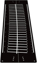 Golf Putting Mats Practice Indoor 30 x 8.27 Inch Golf Putting Practice Training Aid Alignment Track Green Mat Exercise Putter Training Supplies