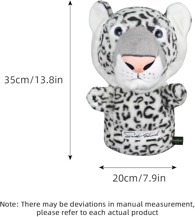 Scott Edward Golf Club Cover Fit Well for Driver or Fairway Wood Golf Club, Funny Cute Animal Design Soft Functional Golf Headcover Stylish Protection for Your Clubs for Men and Women