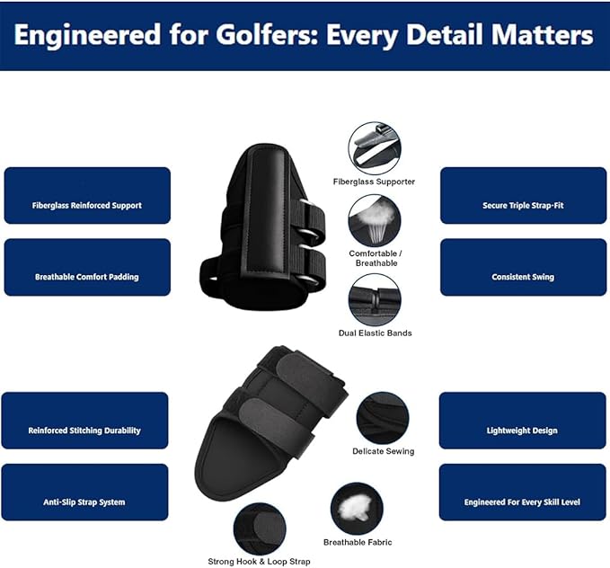 Golf Trainer, Golf Wrist, Golf Swing Alignment Brace, 2026 New Golfs Grip Trainer for Beginners Arm Posture Correcting