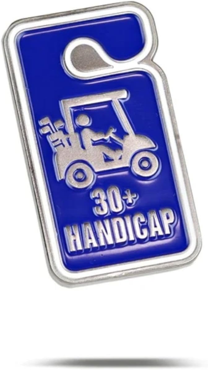 Bogey Bros Golf Ball Markers – Novelty Golf Ball Markers with Durable Enamel Finish, Funny Golf Marker for Golfing & Putting Green, Fun Golf Markers for Professionals & Amateur Golfing