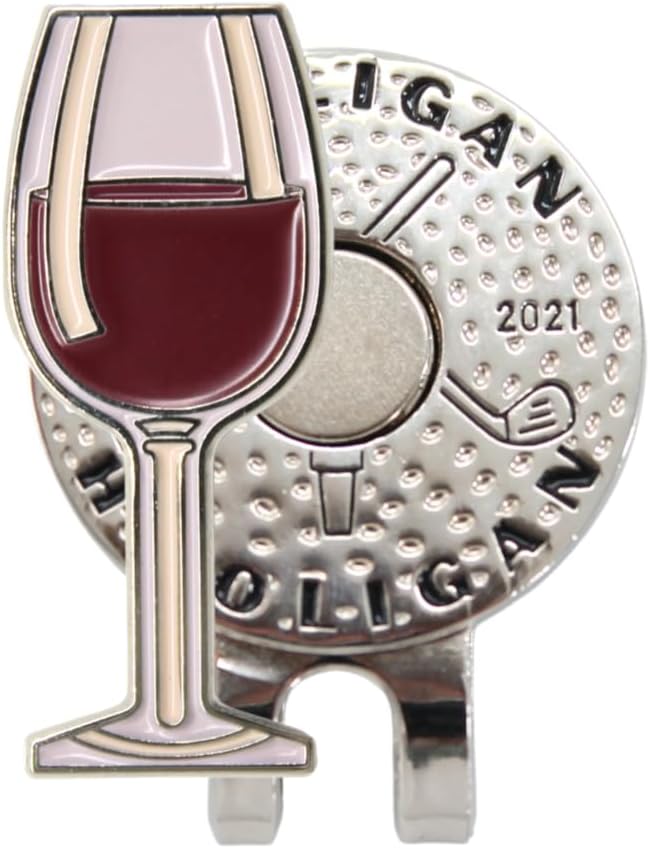 Funny Golf Ball Marker + Premium Magnetic Hat Clip | Unique Gift for Men & Women Golfers | Hilarious Golf Accessory for Any Golfer | NEW Designs!