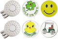 Golf Ball Markers with Hat Clips Value Sets for Men Women Golfer, Removable Attaches Easily to Golf Cap Premium Gifts