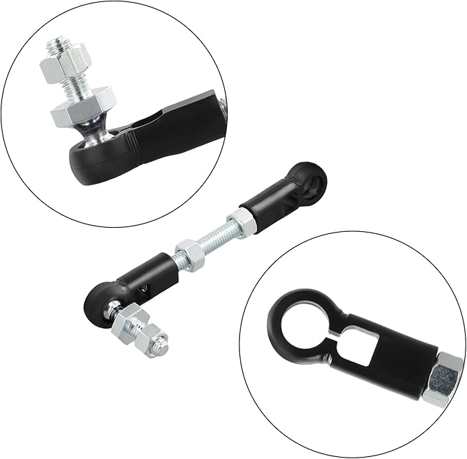 Roykaw Golf Cart TXT Governor Throttle Linkage Rod Compatible with EZGO TXT 4 Cycle Gas Models, Adjusting Rod for TXT, Replace OEM# 72254G01